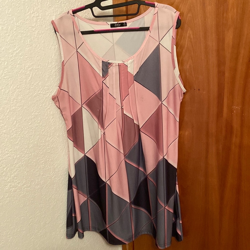 Pink summer top